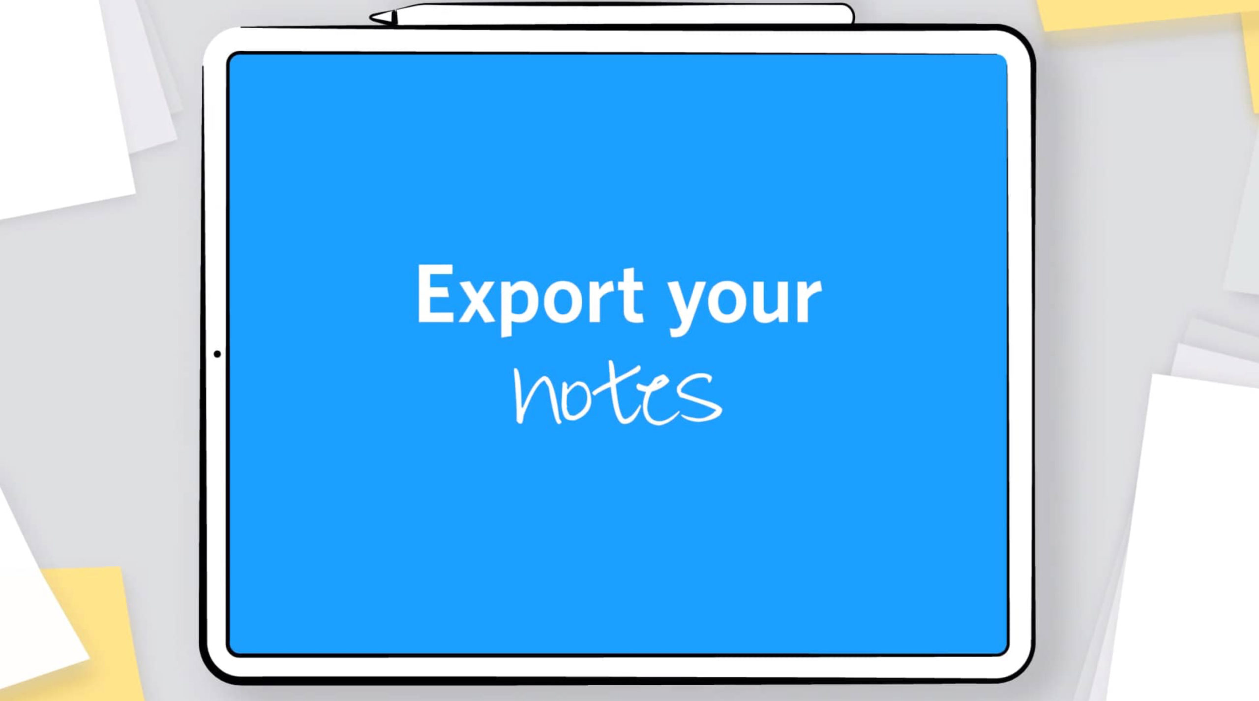 Export your notes